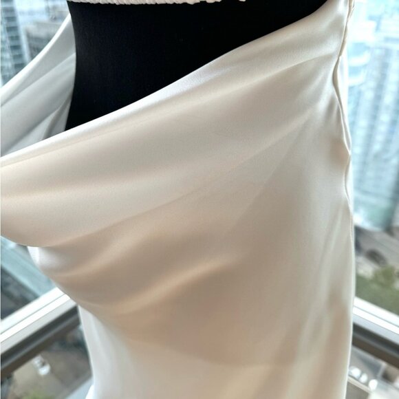 🆕 PRINCESS POLLY 🧿 NWOT Shellie Mini Dress, White - Size US 8 - Picture 10 of 16